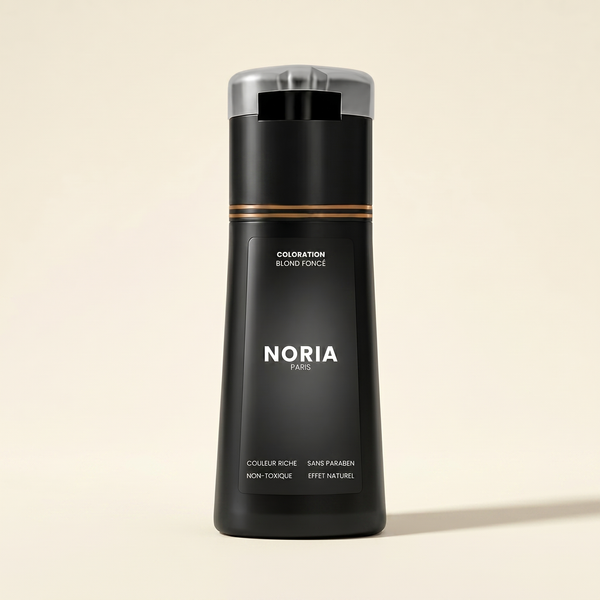Shampoing colorant cheveux blancs teinte Blond foncé Noria