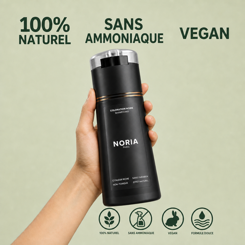 Shampoing Noria 100% naturel sans ammoniaque vegan