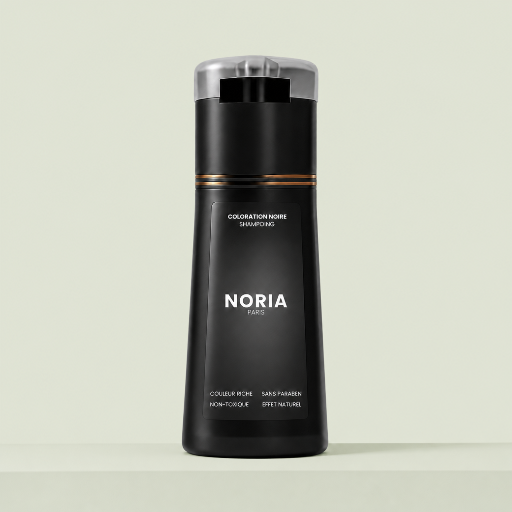 Shampoing cheveux blancs — Noir