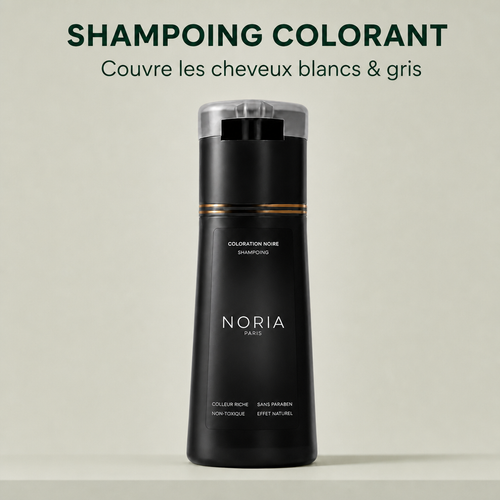 Shampoing colorant cheveux blancs & gris