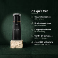 Ce que fait le shampoing colorant Noria