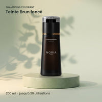 Shampoing colorant Noria Homme, teinte Brun foncé