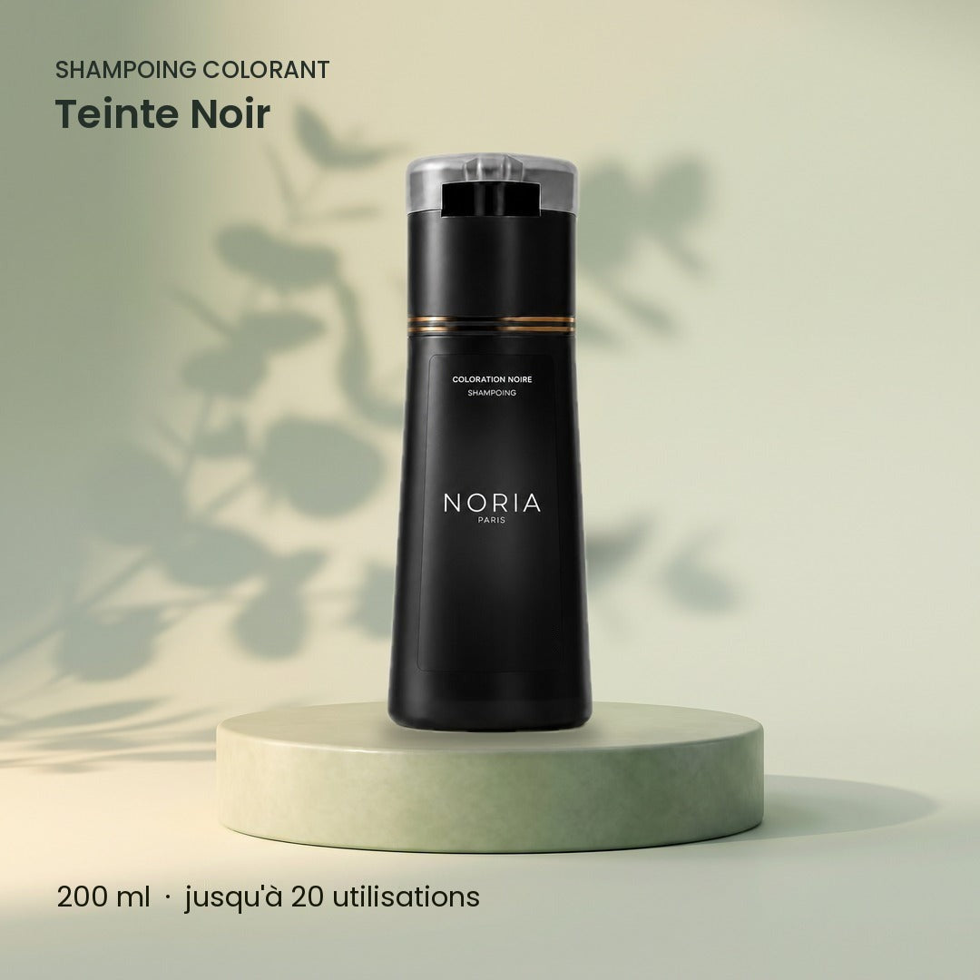 Shampoing colorant Noria, teinte Noir